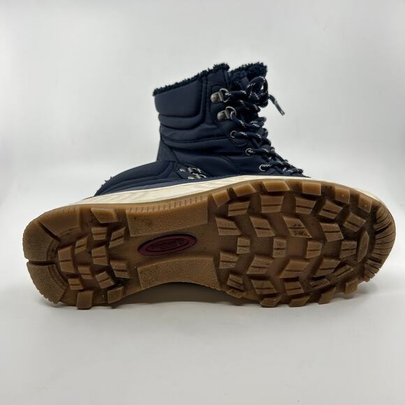 Baretraps MAINE Women's Waterproof Hiking Boot 8M Midnight/Navy Blue Lace-Up - Picture 5 of 6